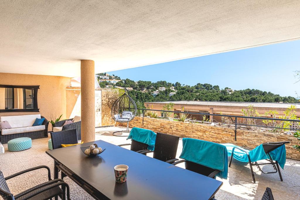 A balcony or terrace at Apartamento Altea Nova