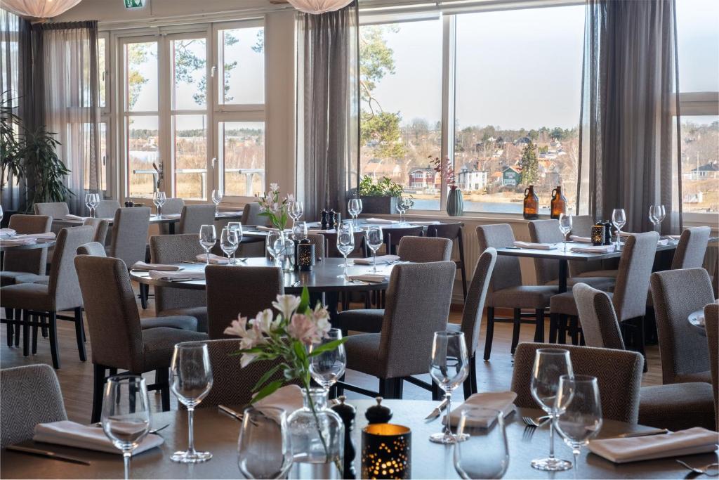 Restaurace v ubytování Runö Möten & Events