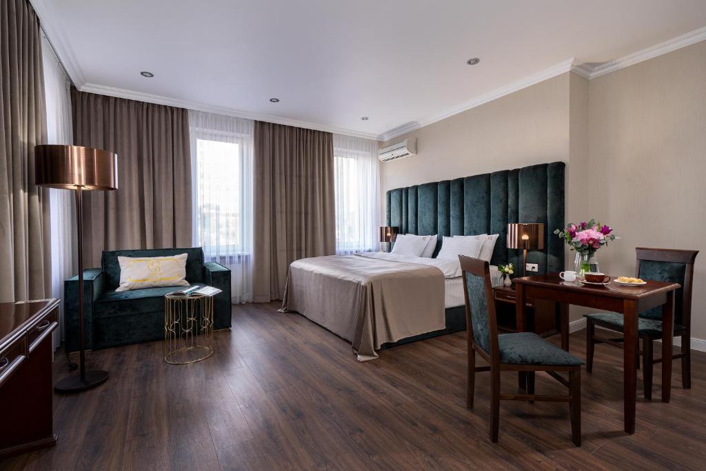 Postel nebo postele na pokoji v ubytování Greguar Hotel by UHM