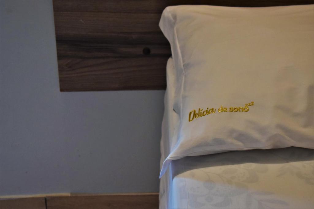 Postel nebo postele na pokoji v ubytování Pousada Delicia De Sono