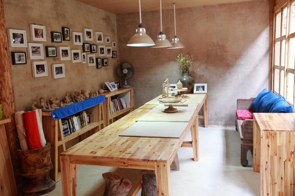 Posezení v ubytování Tong Sang Art Hotel