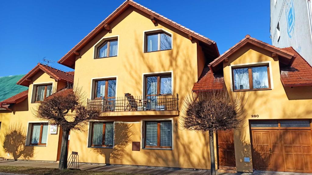 Budova, kde se apartmán nachází