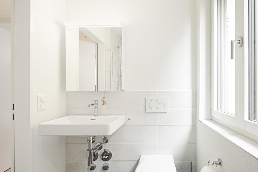 Koupelna v ubytování EH Apartments Merkur