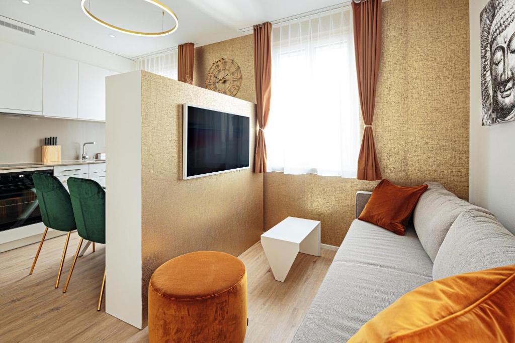 Mühlensteg Apartments by VISIMO - Elegant, Quiet, Central - Resim 20