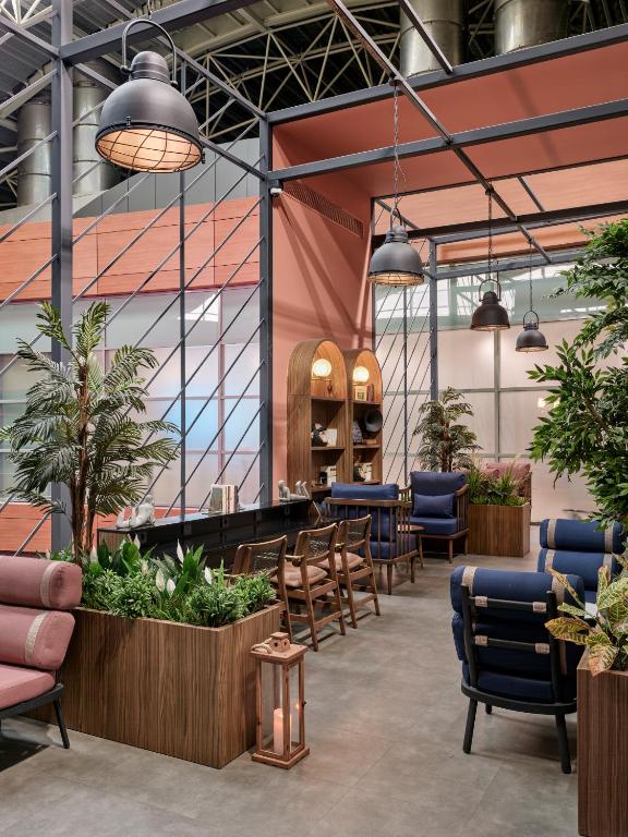 Posezení v ubytování Kepler Club Sabiha Gökçen Airport - International Transit Area
