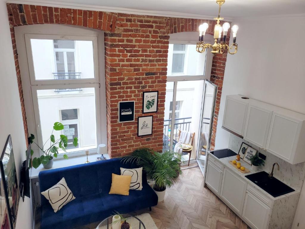Kuchyň nebo kuchyňský kout v ubytování Narutowicza 41 Apartments