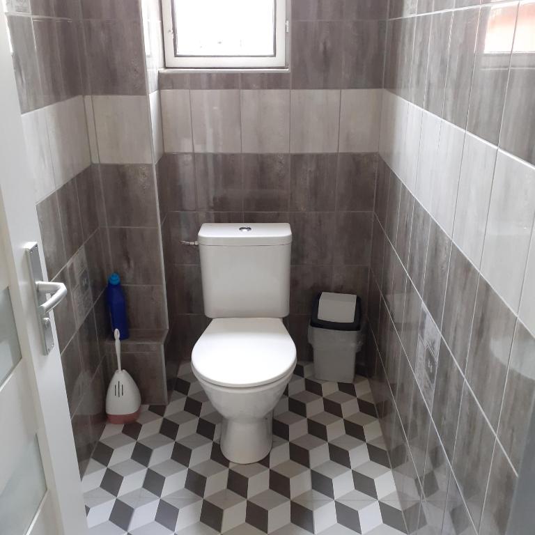 Łazienka w obiekcie Apartma Františkovy Lázně
