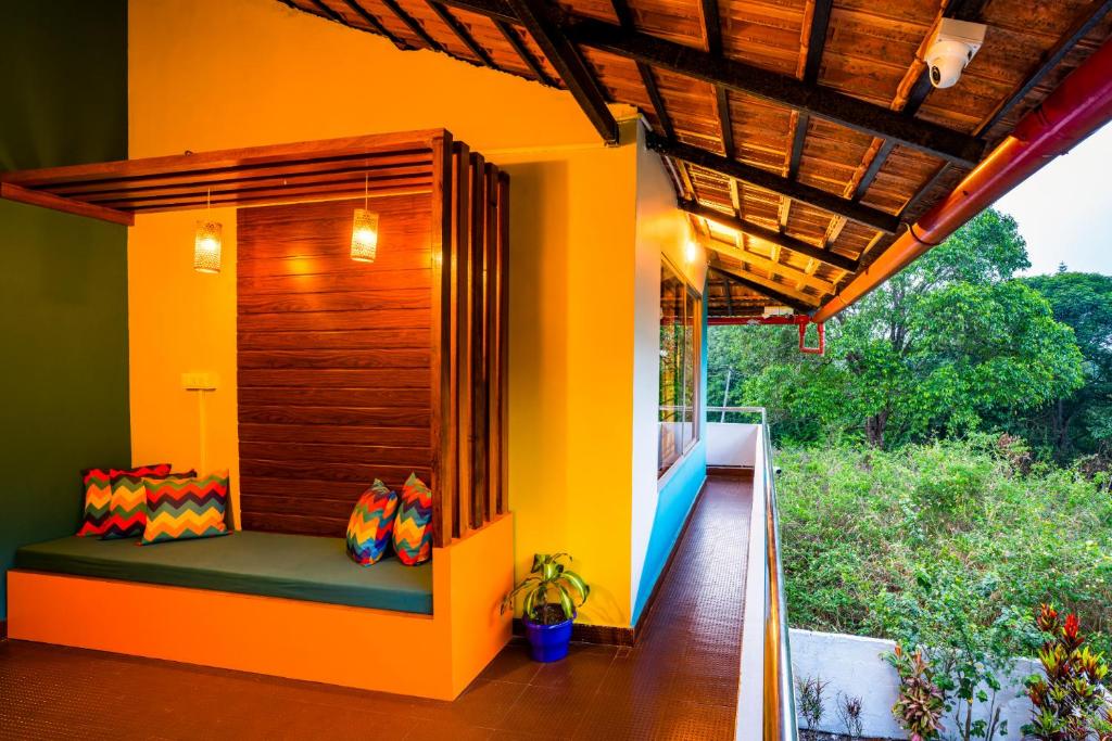 Zahrada ubytování goSTOPS Coorg