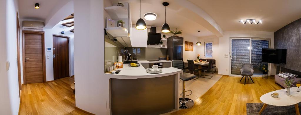 Kuchyňa alebo kuchynka v ubytovaní Apartment Angels