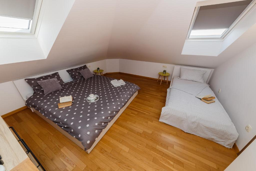 Posteľ alebo postele v izbe v ubytovaní Apartment Angels