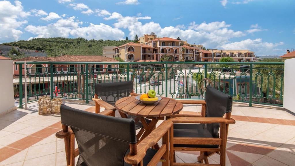 Balkón nebo terasa v ubytování Koukos Loft Apartments