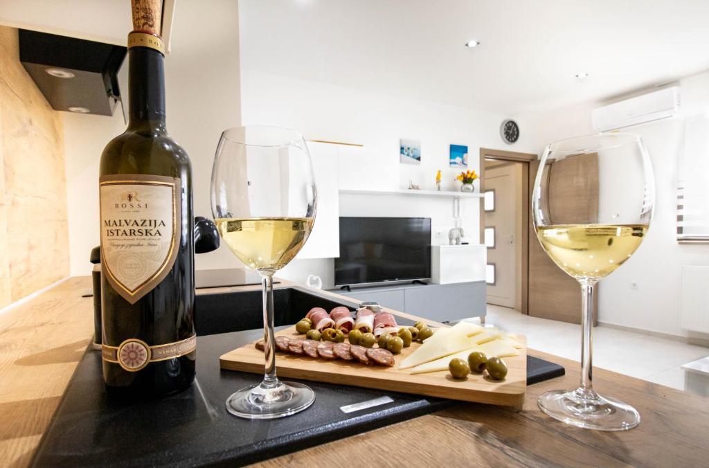 Nápoje v ubytovaní Apartment Jurić