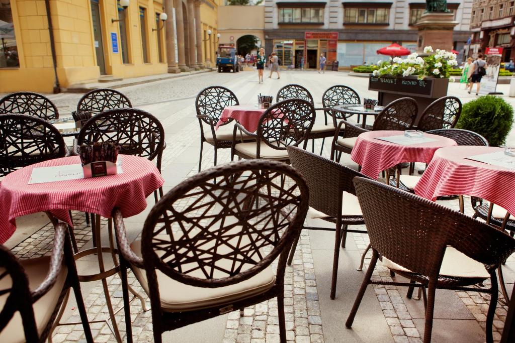 Restaurace v ubytování Jungmann Hotel