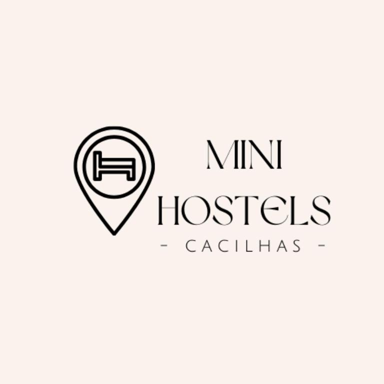CacilhasにあるCacilhas Mini Hostelの心銃の入院ロゴ