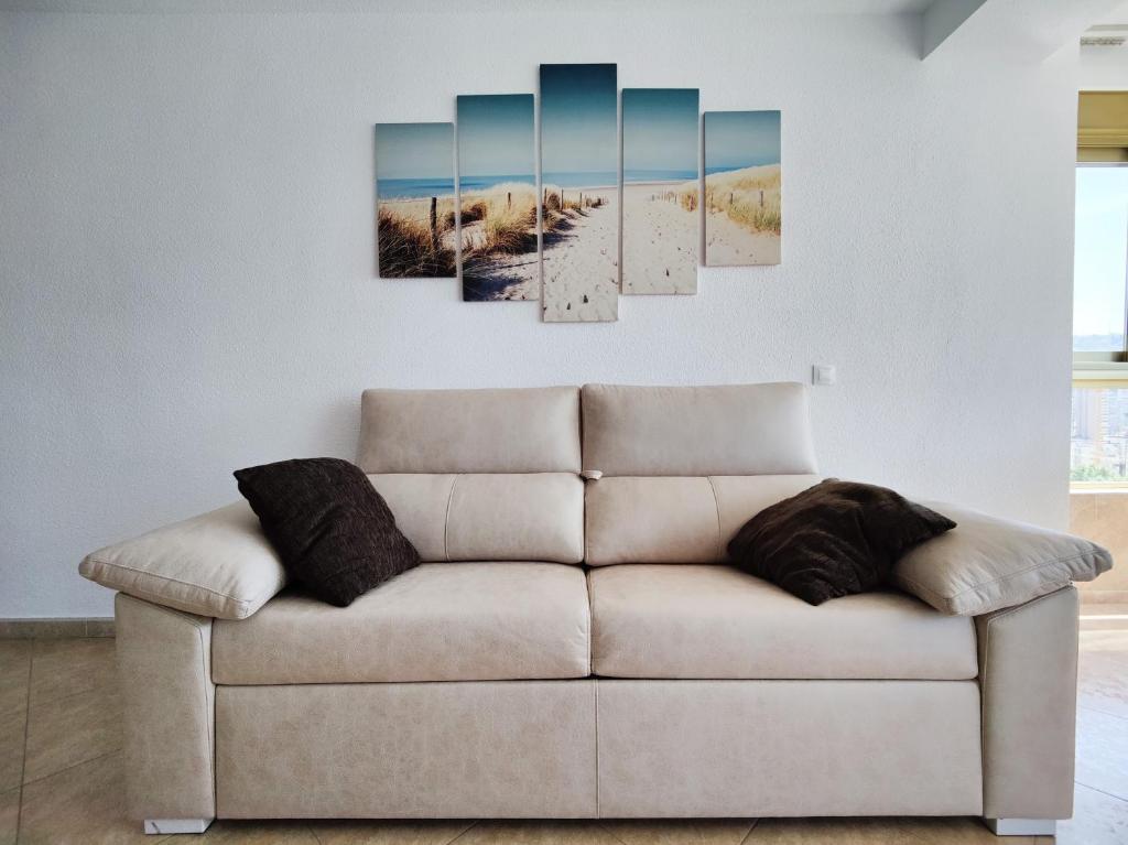 Posezení v ubytování GERONA sea view apartments