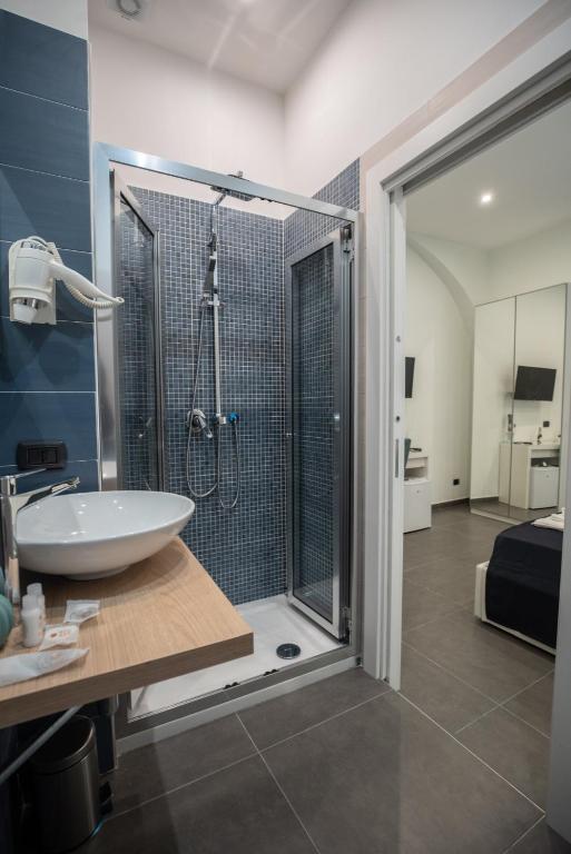 Kúpeľňa v ubytovaní Doria Suites Napoli