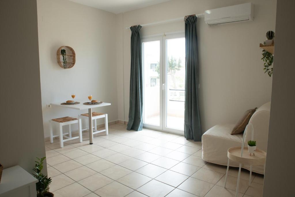 Część wypoczynkowa w obiekcie Maresia Apts & Studios