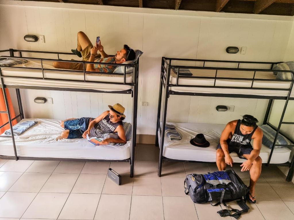 Palanda nebo palandy na pokoji v ubytování Nomads Airlie Beach
