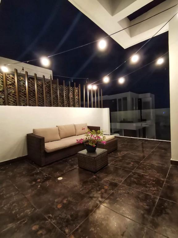 Posezení v ubytování Loft 39 Casa de playa