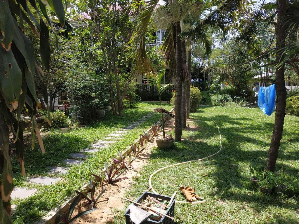 Aed väljaspool majutusasutust Nguyen Duy homestay