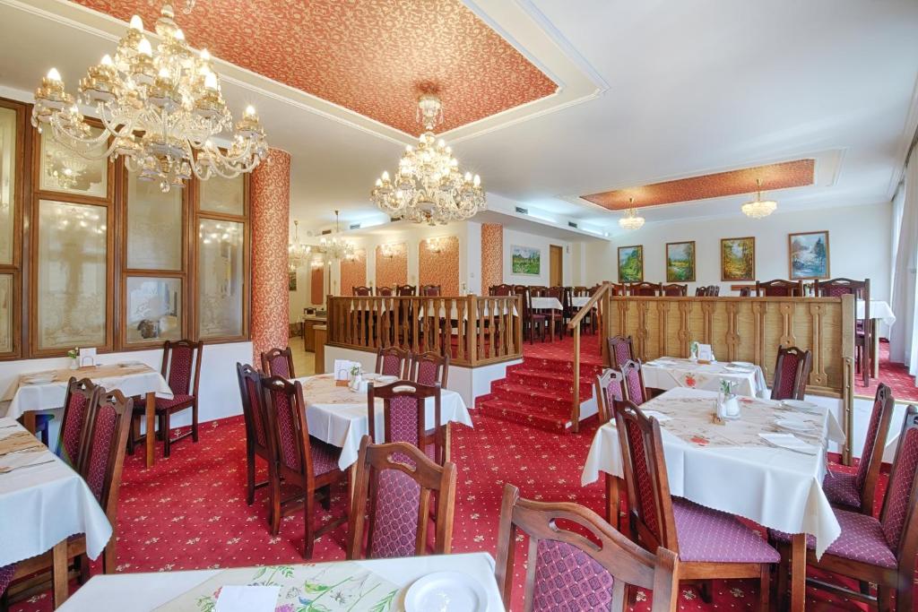 Restaurace v ubytování LD Morava