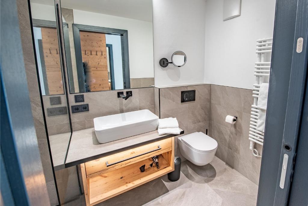 Koupelna v ubytování Chalet Königsleiten 148