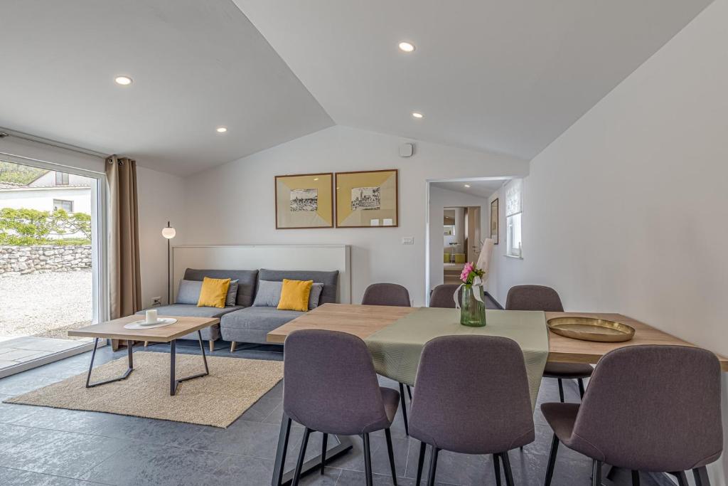 Posezení v ubytování Ferienhaus Prenc