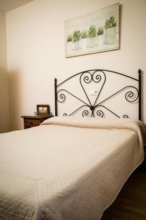 Posteľ alebo postele v izbe v ubytovaní Hostal Restaurante El Paso