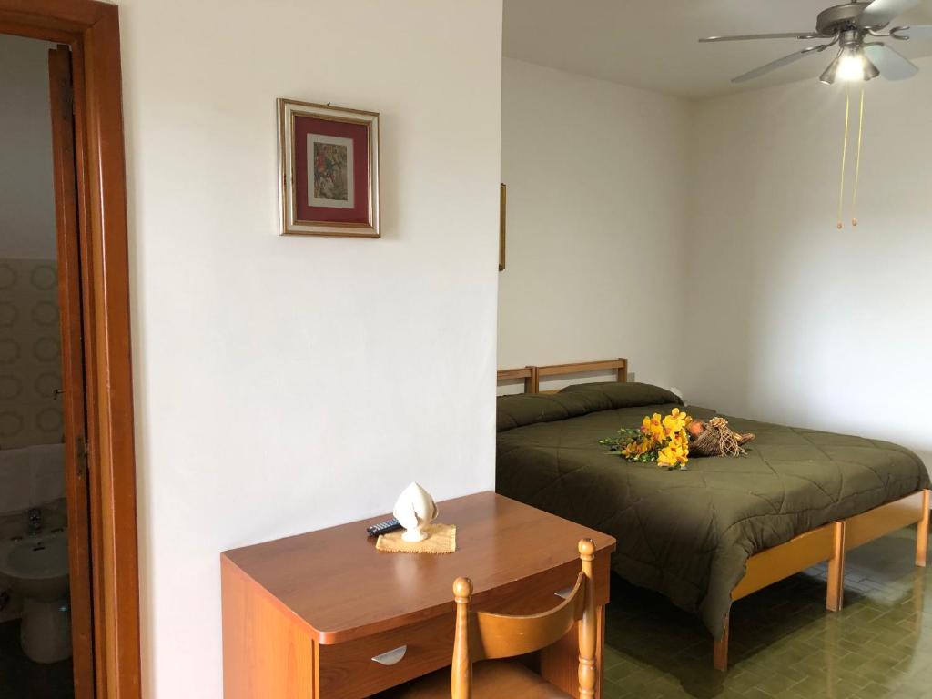 Postel nebo postele na pokoji v ubytování Hotel La Silvana