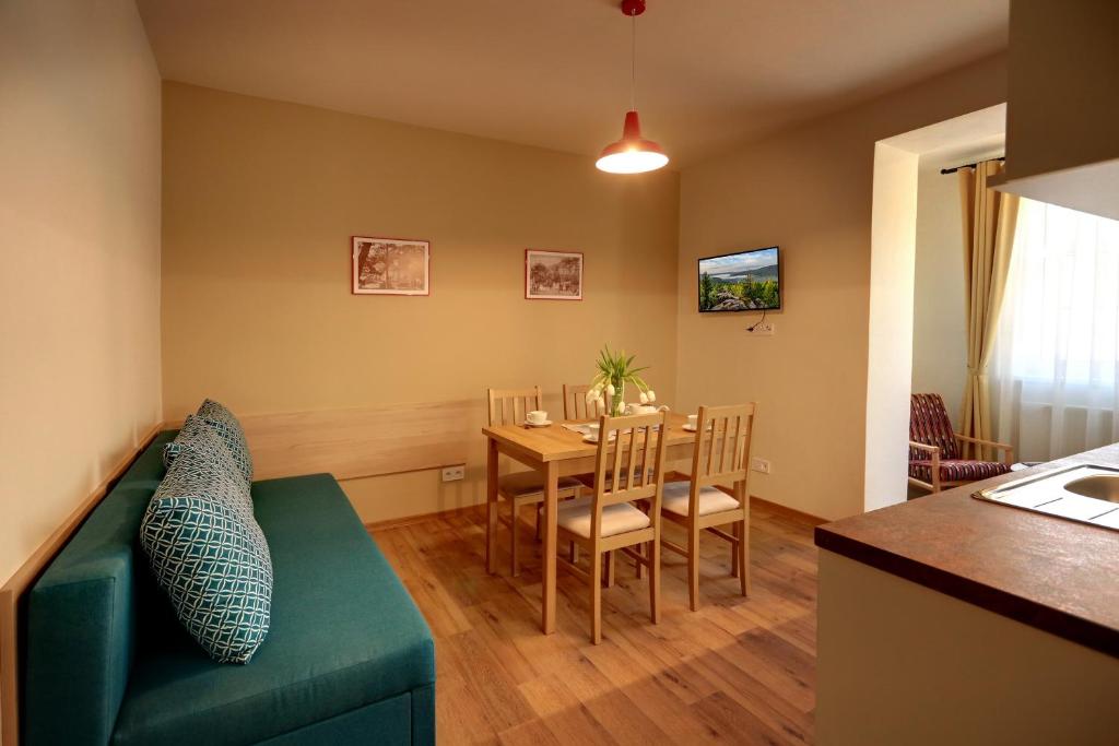 Posezení v ubytování Apartmány Tatra