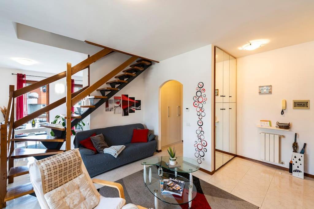 Część wypoczynkowa w obiekcie Tresa Bay House - Lugano Lake
