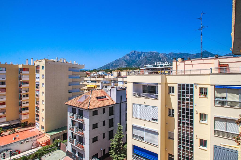 Výhľad na hory alebo výhľad na hory priamo z apartmánu