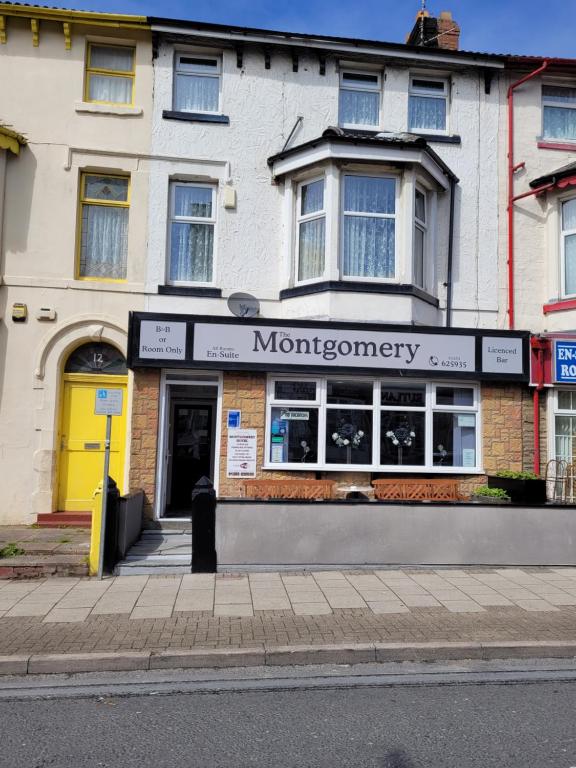 a storefront of a store on a city street at Montgomery Hotel in Blackpool