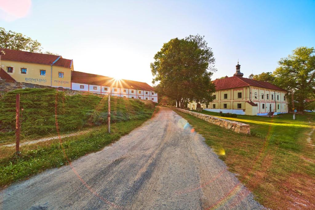 Budova, kde se penzion nachází