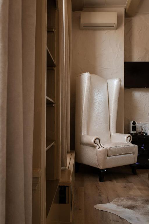 Posezení v ubytování Boutique Hotel Elburg met Tapperij