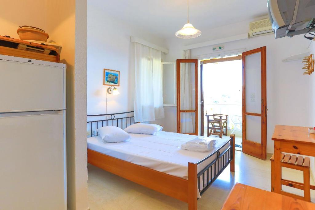 Posteľ alebo postele v izbe v ubytovaní Vista Mare Faros