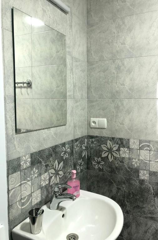 Koupelna v ubytování Hotel Martinichi