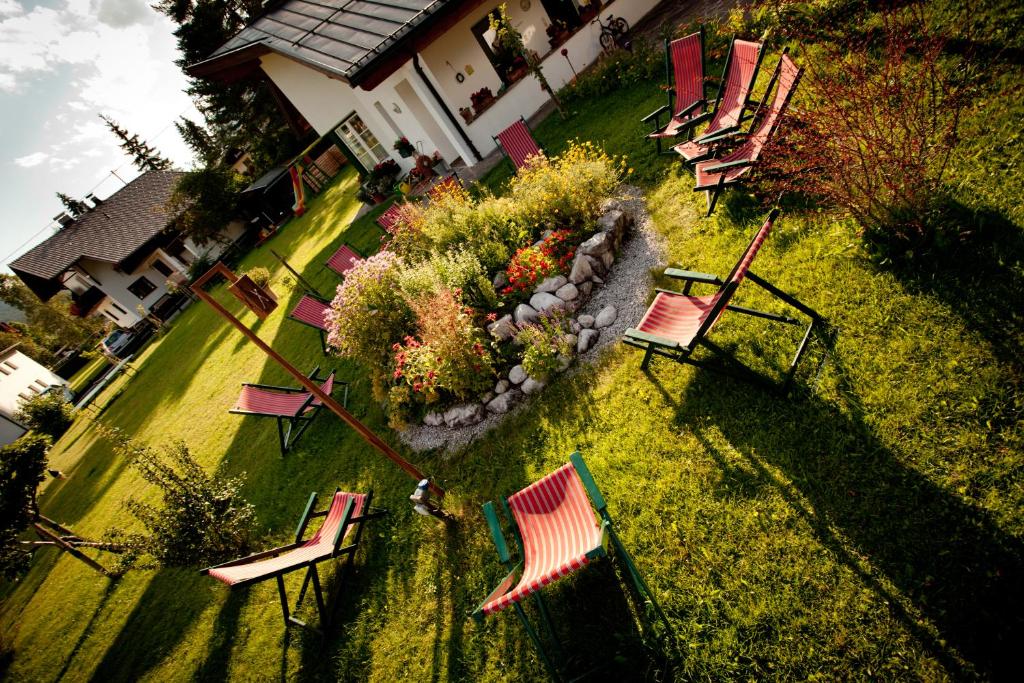 Zahrada ubytování Bio-Landpension Monika