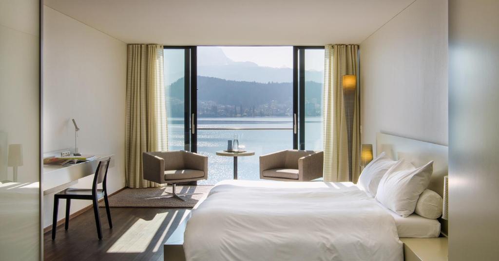 HERMITAGE Lake Lucerne - Beach Club & Lifestyle Hotel - Resim 18