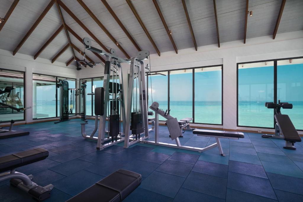 Fitness centrum a/nebo fitness zařízení v ubytování OBLU SELECT Lobigili - Premium All-Inclusive with Free Transfers
