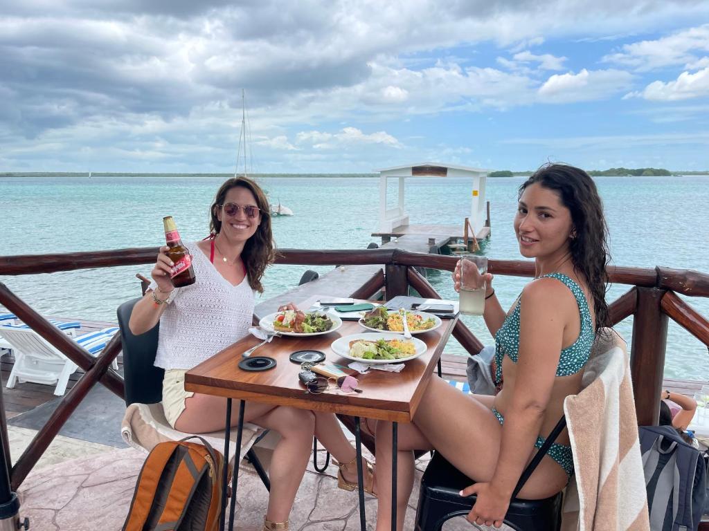 Nápoje v ubytování Hotel Aldea 19 Bacalar