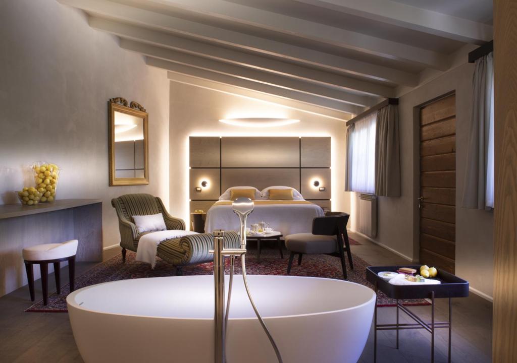Posezení v ubytování Hotel Villa Giulia