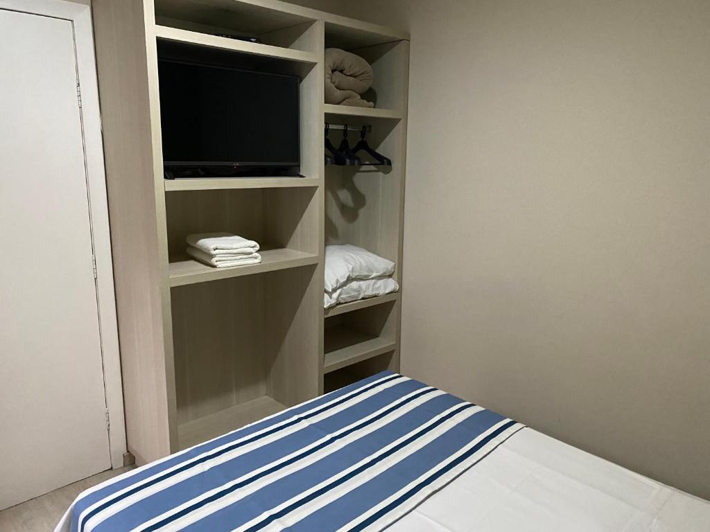 Postel nebo postele na pokoji v ubytování Hotel Sol By MRHotelaria