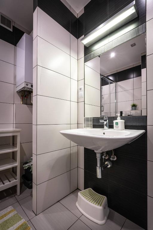 Kúpeľňa v ubytovaní Apartament Ustronny
