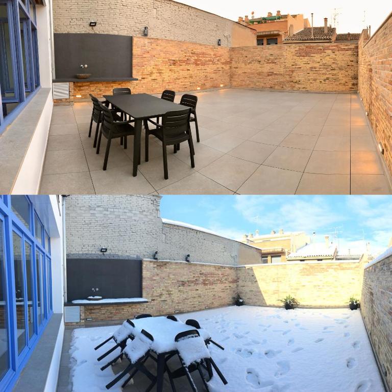 L'ANTIGA during the winter