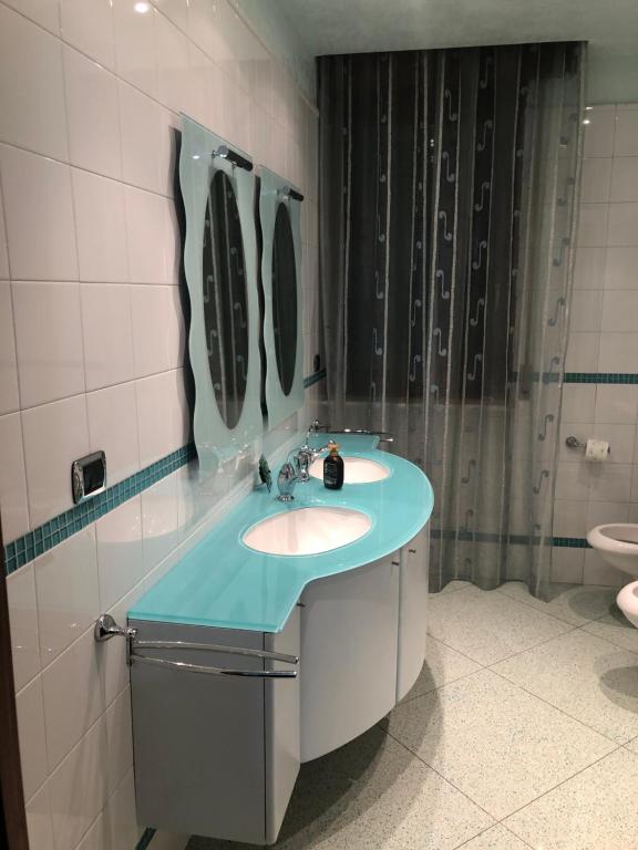 A bathroom at Sofia's house