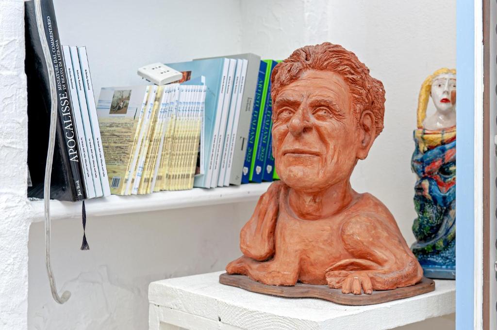 Telewizja i/lub zestaw kina domowego w obiekcie La casa degli artisti
