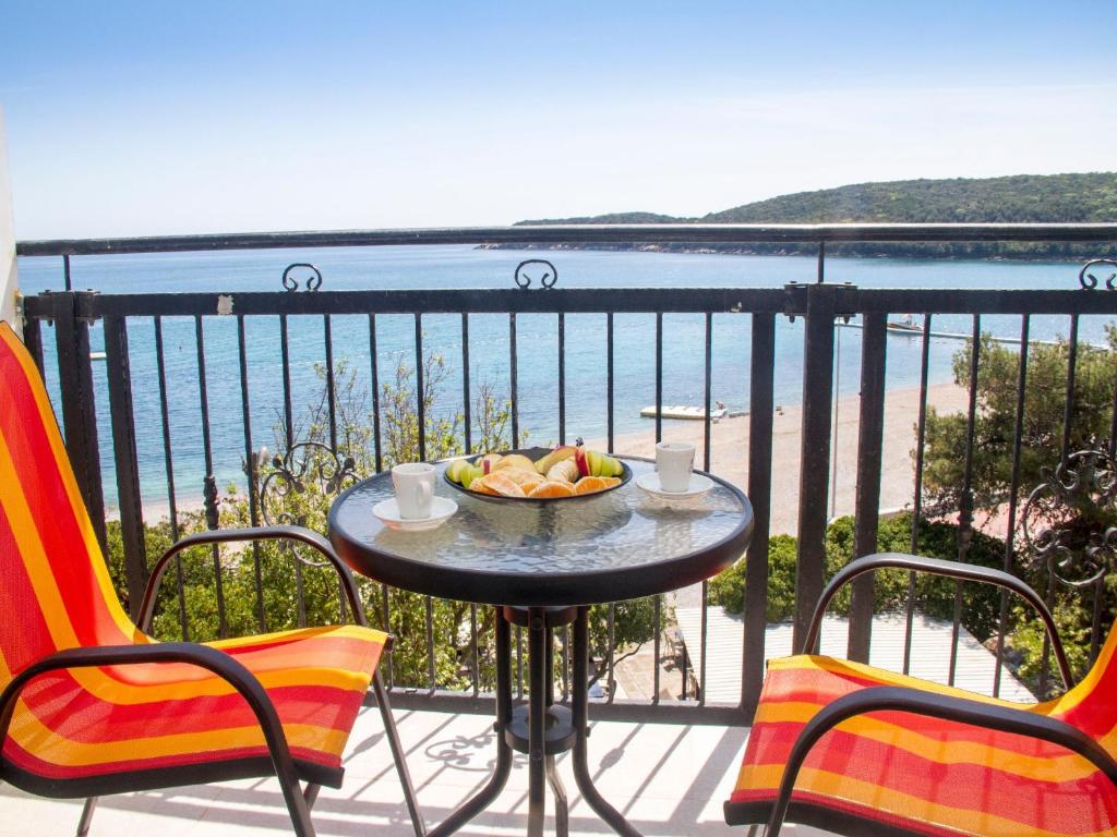 En balkon eller terrasse på Hotel Palma Jaz Budva