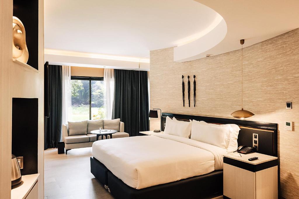 Postel nebo postele na pokoji v ubytování Tribe Hotel, Nairobi, a Member of Design Hotels