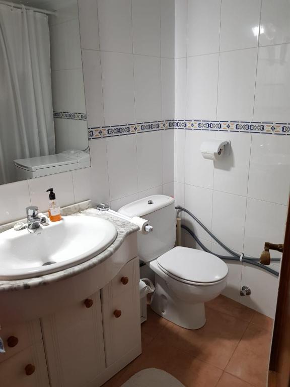 Koupelna v ubytování Modern, cozy studio